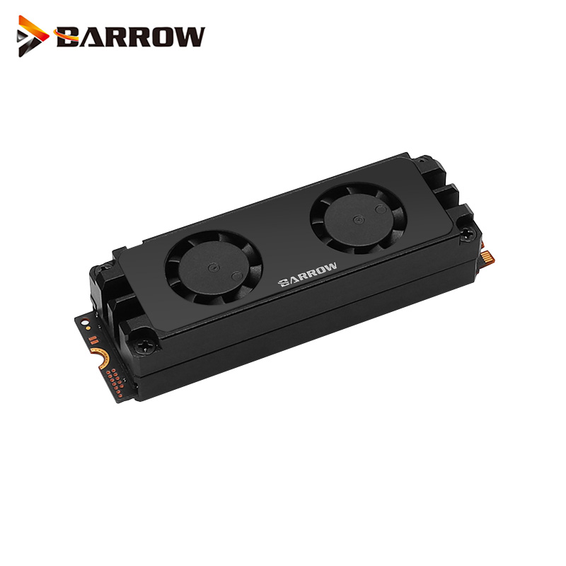 Barrow 2280 22110 PCIE SATA M.2 Radiator Dual Fan Hard Drive Heat Sink, Silver ,Black HDM2280-FT
Barrow 2280 22110 PCIE SATA M.2 Radiator Dual Fan Hard Drive Heat Sink, Silver ,Black HDM2280-FT
