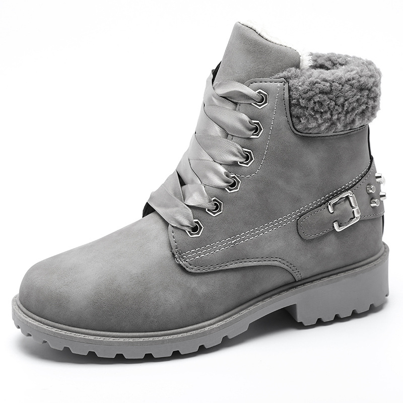Women Winter Boots 2020 New Arrival Fashion Suede Women Snow Boots Metal rivet Warm Plush Women's Ankle Flat shoes Size43, Pink
Women Winter Boots 2020 New Arrival Fashion Suede Women Snow Boots Metal rivet Warm Plush Women's Ankle Flat shoes Size43, Pink