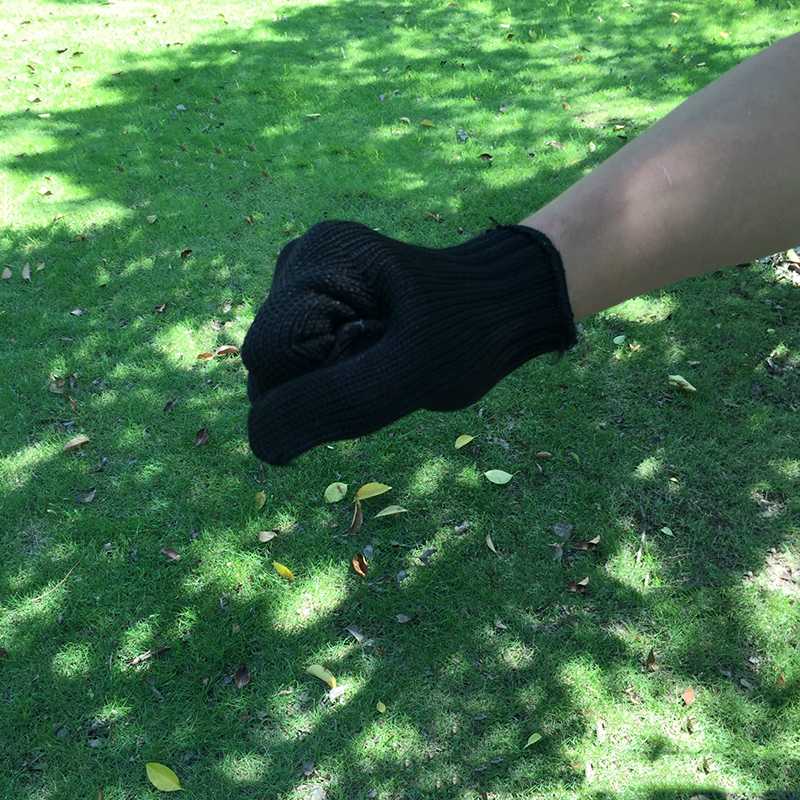 1Pair Kitchen Safty Protection Unisex High Performance Level 5 Protection Mittens anti cutting thickening steel wire gloves
1Pair Kitchen Safty Protection Unisex High Performance Level 5 Protection Mittens anti cutting thickening steel wire gloves