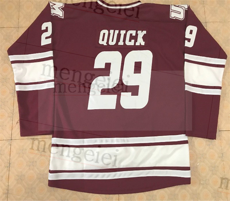 2020 UMASS MINUTEMEN#29 JONATHAN QUICK Hockey Jersey Embroidery Stitched Customize any number and name Jerseys, Picture color
2020 UMASS MINUTEMEN#29 JONATHAN QUICK Hockey Jersey Embroidery Stitched Customize any number and name Jerseys, Picture color
