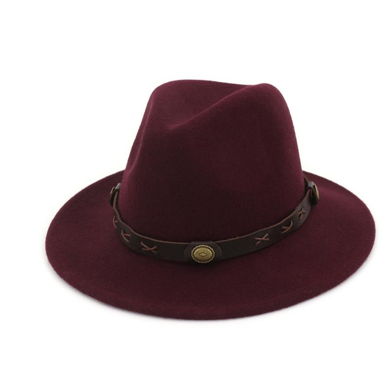 Women Men Wool Fedora Hat Panama Trilby Hat Winter Wide Brim Party Jazz Size 56-58CM, Black
Women Men Wool Fedora Hat Panama Trilby Hat Winter Wide Brim Party Jazz Size 56-58CM, Black