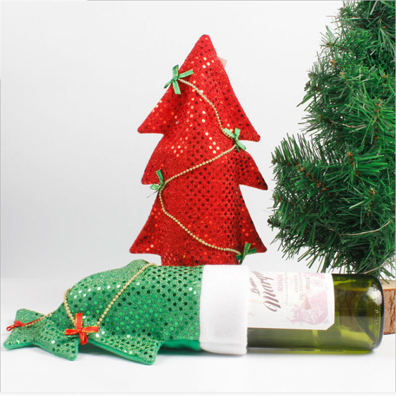 2 Colors Xmas Home Decors Shining Green Lights on Hot Christmas Tree Shape Wine Bottle Sets Home Party Decorations
2 Colors Xmas Home Decors Shining Green Lights on Hot Christmas Tree Shape Wine Bottle Sets Home Party Decorations