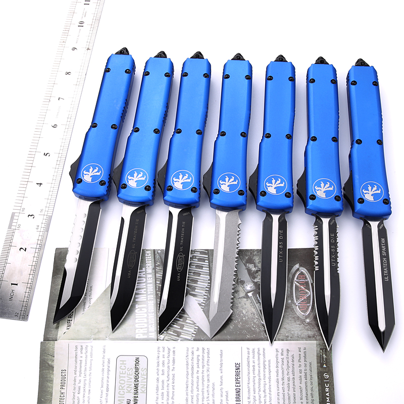 blue A5CNC automatic knives Benchmade knife t6061 handle CNC VG10 steel OUT pocket knife BM3300 Camping tactical Survival Hunting knife
blue A5CNC automatic knives Benchmade knife t6061 handle CNC VG10 steel OUT pocket knife BM3300 Camping tactical Survival Hunting knife