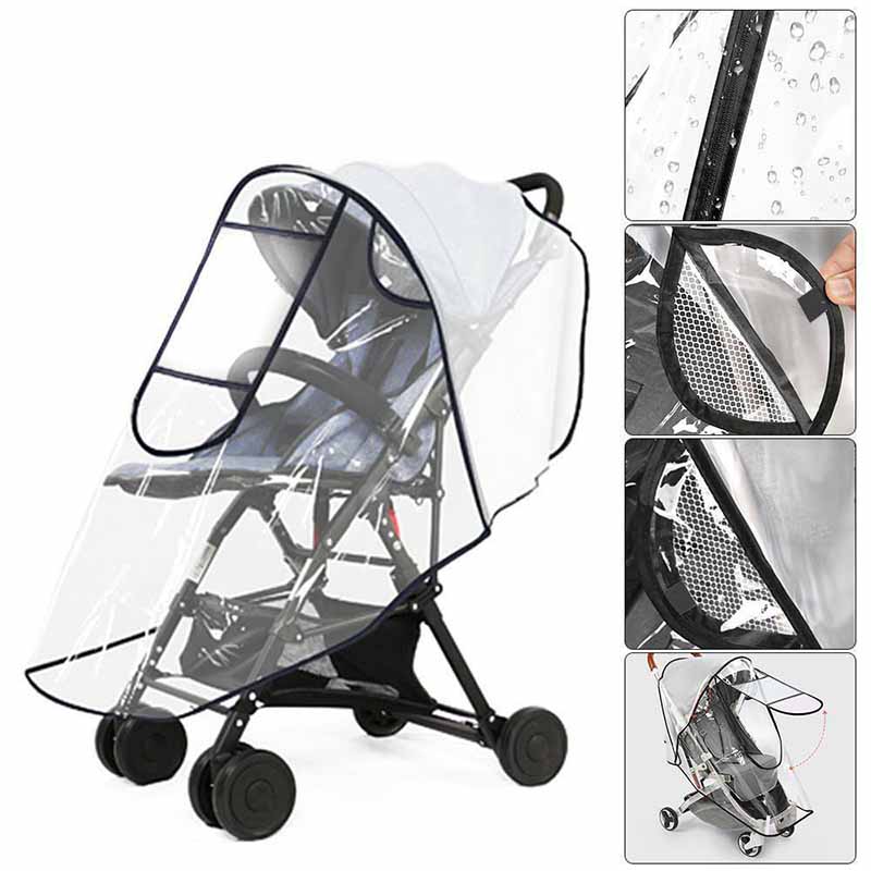 Stroller Accessories Waterproof Rain Cover Stroller Transparent Wind Dust Shield Zipper Pram Cover Accessories Parts
Stroller Accessories Waterproof Rain Cover Stroller Transparent Wind Dust Shield Zipper Pram Cover Accessories Parts
