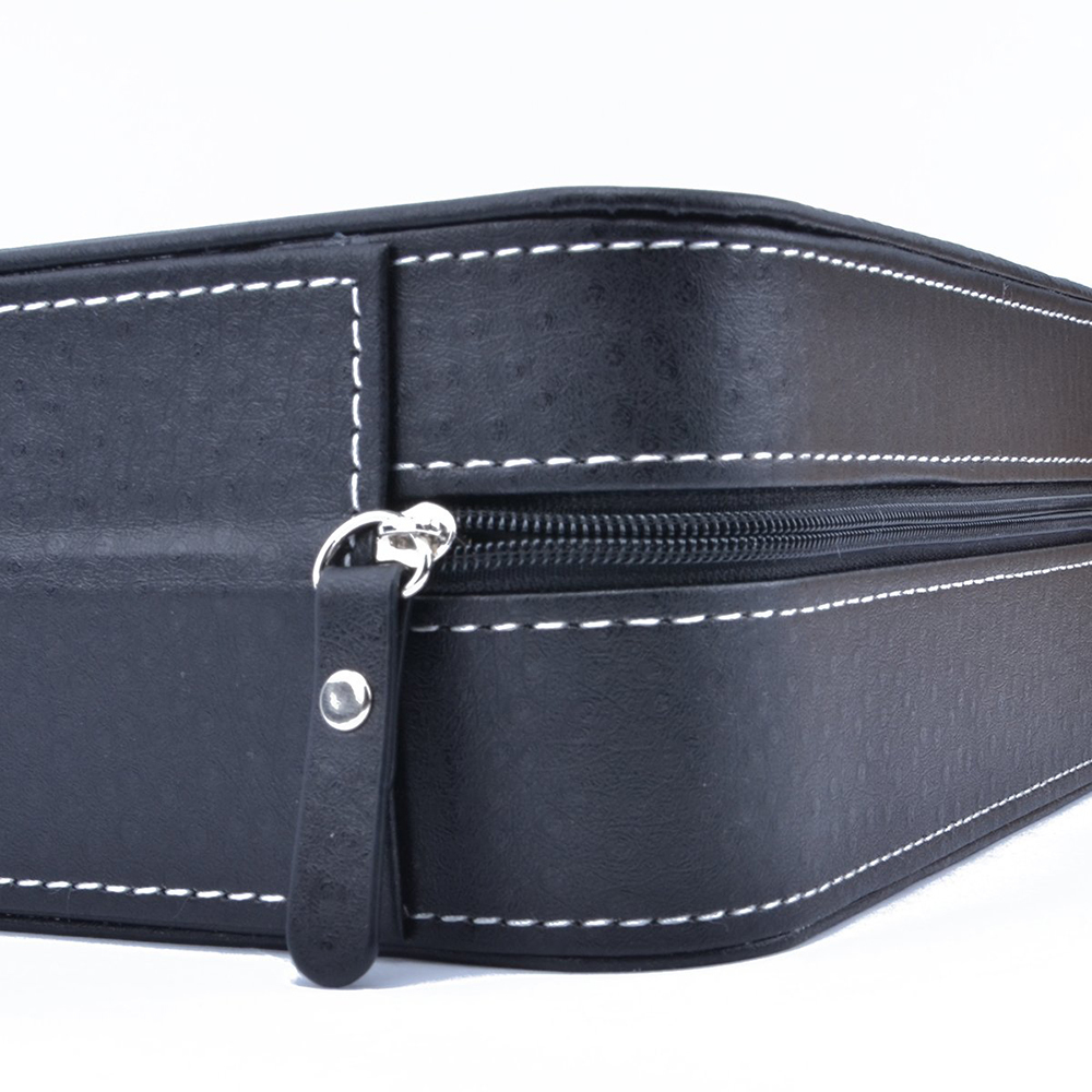 6/10/12 Slots Portable Leather Watch Box Your Watch Good Organizer Jewelry Storage Box Zipper Easy Carry Men Watch Box New D40 T200917