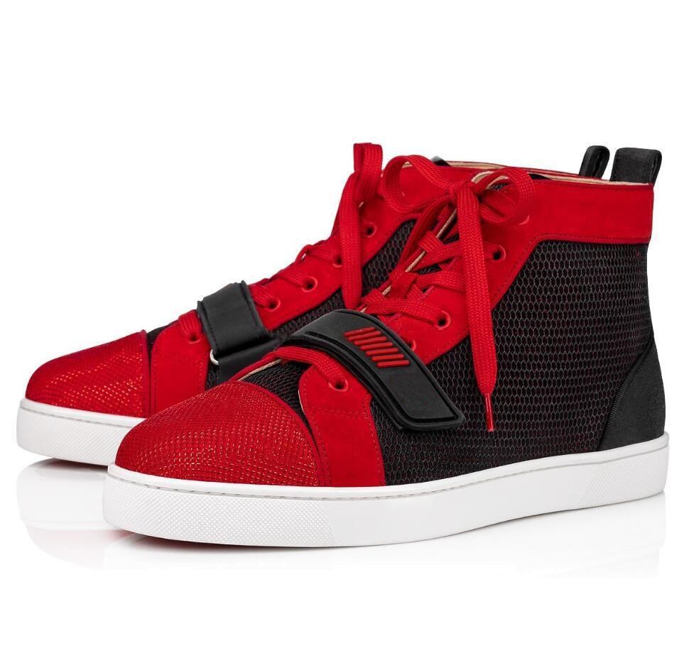 Factory Direct Paris High Top Red Bottom Sneakers Comfort Casual Mens Womens Outdoor Luxury Fashion Trainer Brand Discount Walking, Black
Factory Direct Paris High Top Red Bottom Sneakers Comfort Casual Mens Womens Outdoor Luxury Fashion Trainer Brand Discount Walking, Black