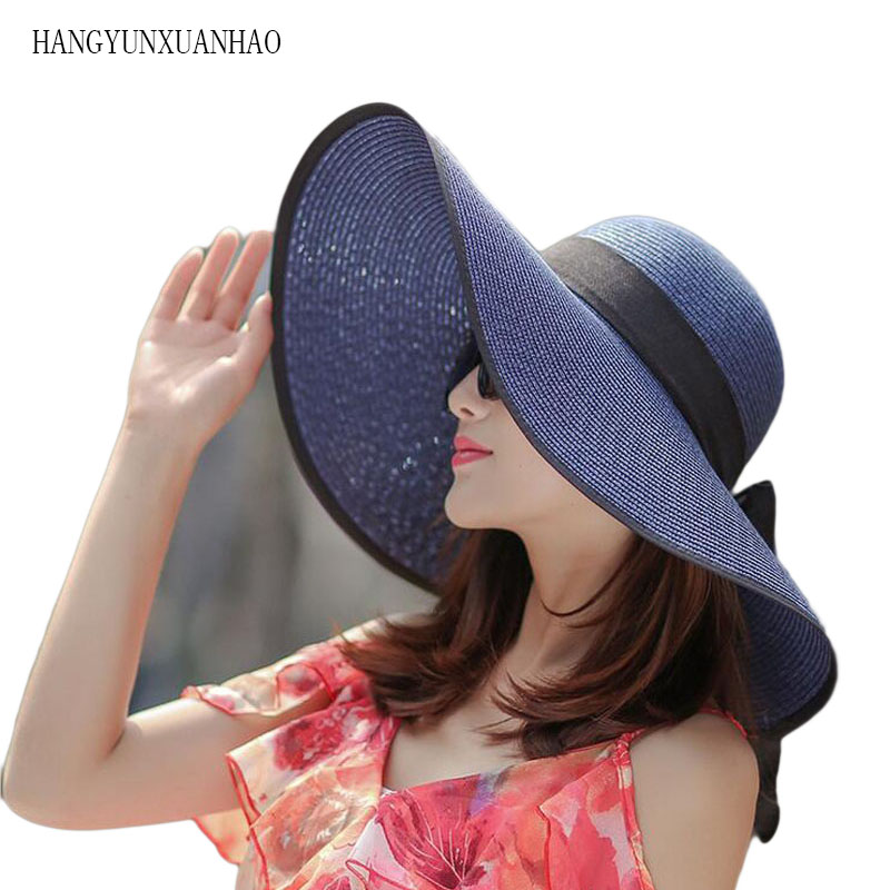 HANGYUNXUANHAO 2020 Ladies Summer Hats With Bow New Brand Straw Hats For Women Beach Sun Floppy Sunhat Chapeau Femme, Khaki
HANGYUNXUANHAO 2020 Ladies Summer Hats With Bow New Brand Straw Hats For Women Beach Sun Floppy Sunhat Chapeau Femme, Khaki