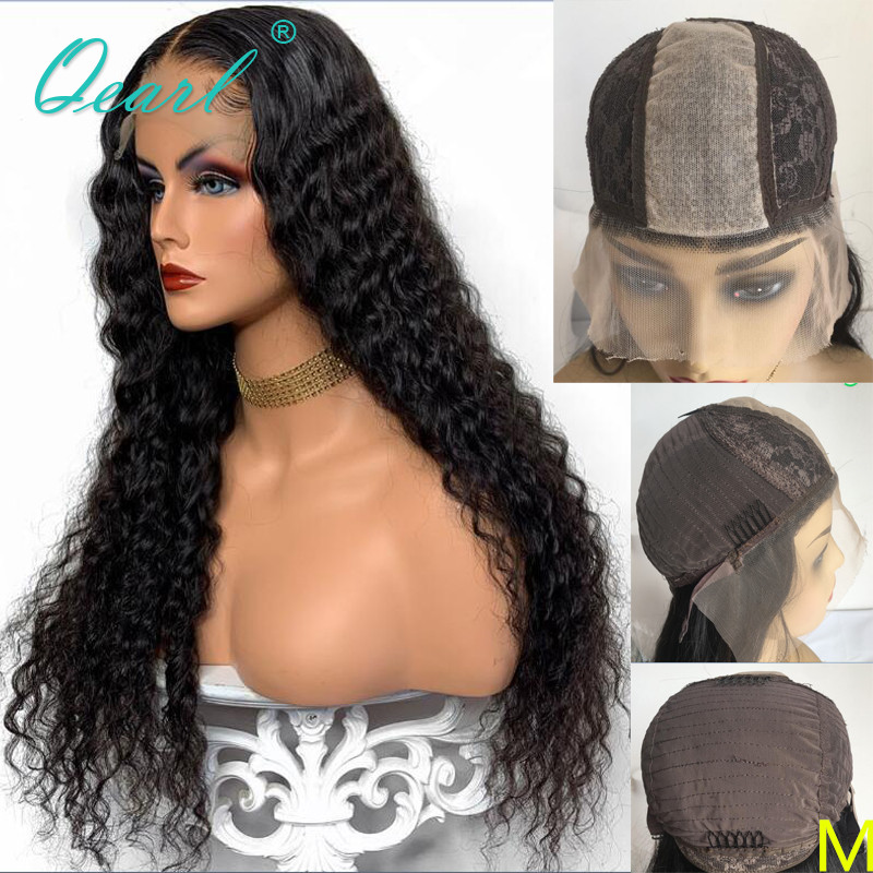 Curly Silk top Lace Wig 2x5 Human Hair Wigs Peruvian Remy Hair Deep Middle Parting Fake Scalp Base Wig 150% 180% Density Qearl, Natural color
Curly Silk top Lace Wig 2x5 Human Hair Wigs Peruvian Remy Hair Deep Middle Parting Fake Scalp Base Wig 150% 180% Density Qearl, Natural color