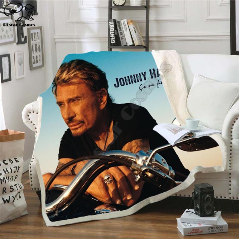 Johnny hallyday 3d printed fleece blanket for Beds Hiking Picnic Thick Quilt Fashionable Bedspread Fleece Throw Blanket style-3
Johnny hallyday 3d printed fleece blanket for Beds Hiking Picnic Thick Quilt Fashionable Bedspread Fleece Throw Blanket style-3