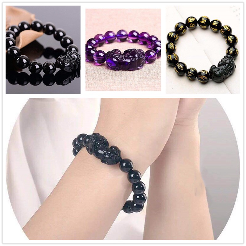 1pcs Unisex Men Women Chinese Feng Shui Obsidian Imitation Crystal Pi Xiu Bracelet Bead Wealth Luck Wristband 12mm QDD9875
1pcs Unisex Men Women Chinese Feng Shui Obsidian Imitation Crystal Pi Xiu Bracelet Bead Wealth Luck Wristband 12mm QDD9875