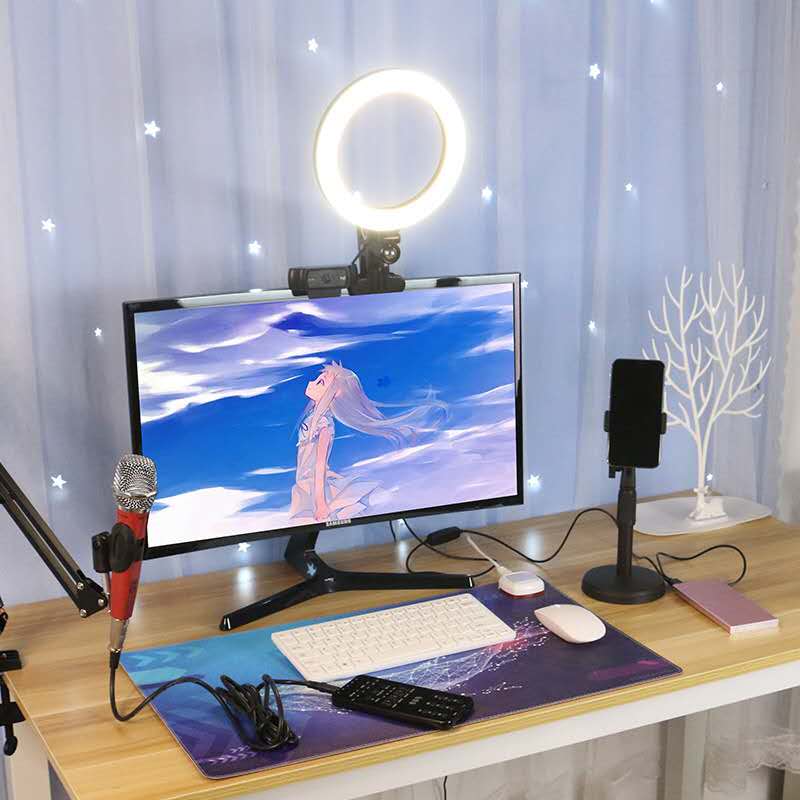 16cm 26cm Portable Selfie Ring Light For Youtube Live Streaming Studio Video Led Dimmable Photography Lighting with USB Cable
16cm 26cm Portable Selfie Ring Light For Youtube Live Streaming Studio Video Led Dimmable Photography Lighting with USB Cable