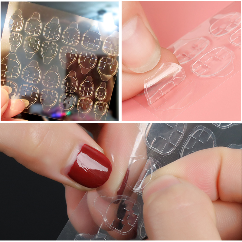 DIY Nail Tip Transparent Double Sided Self Adhesive Sticker Jelly Waterproof False Nail Art Extension Nails Art Decoration Tool, 1pc
DIY Nail Tip Transparent Double Sided Self Adhesive Sticker Jelly Waterproof False Nail Art Extension Nails Art Decoration Tool, 1pc