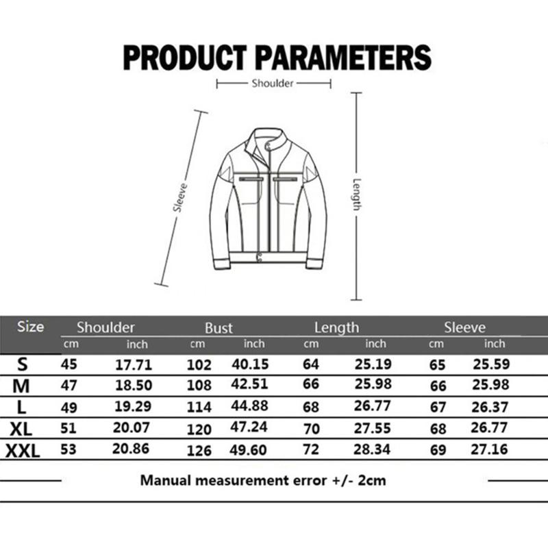 Men's Fur & Faux Biker Leather Jacket Collar Detachable Motocycle Jackets Coats Casual PU Chaqueta Moto Hombre