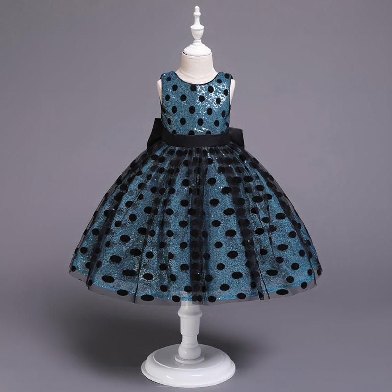 Flower Girl Dress Children's Sequin Dress Girls New Polka Dot Big Bow Princess Pettiskirt Princess, Champagne
Flower Girl Dress Children's Sequin Dress Girls New Polka Dot Big Bow Princess Pettiskirt Princess, Champagne