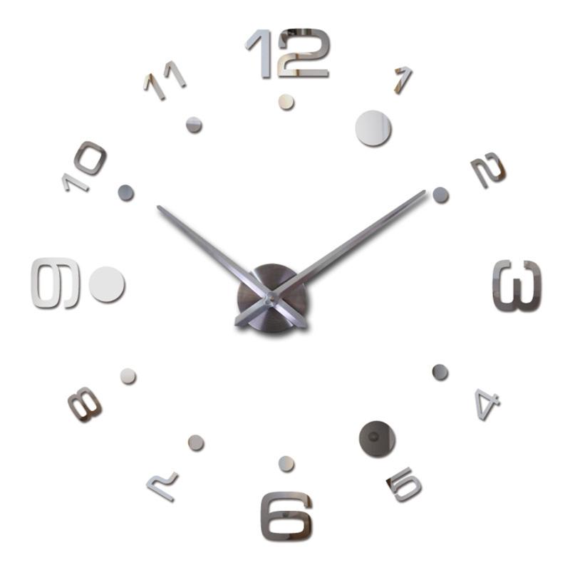 Home Mirror Surface Easy Install Adjustable 3D DIY Wall Clock Practical Quartz Movement Durable Battery Operated Round Shape
Home Mirror Surface Easy Install Adjustable 3D DIY Wall Clock Practical Quartz Movement Durable Battery Operated Round Shape
