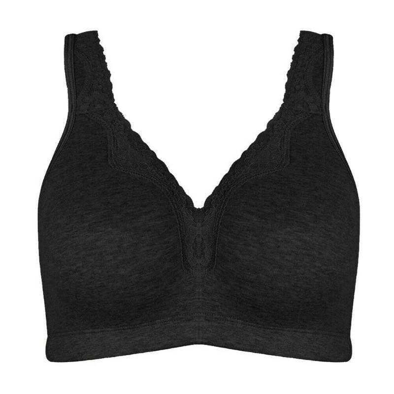 Vgplay Wire Free Women Bra Plus Size Breathable Soft Lingerie Unlined Bra For Big Breast Women Big Cup 36-50 C D E F Cup, Black
Vgplay Wire Free Women Bra Plus Size Breathable Soft Lingerie Unlined Bra For Big Breast Women Big Cup 36-50 C D E F Cup, Black