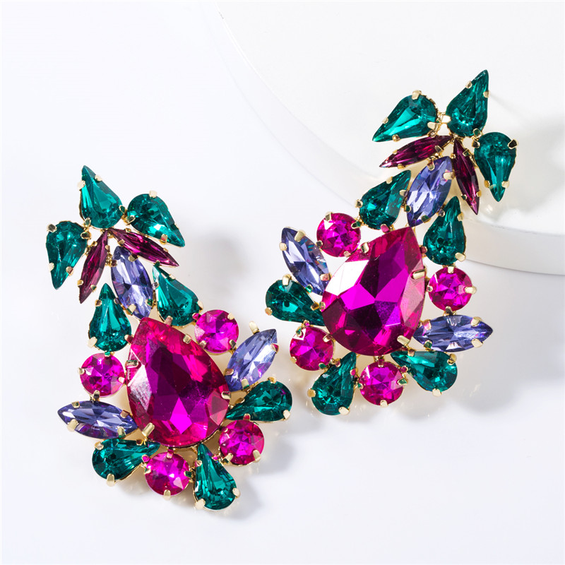 Earings Fashion Jewelry 2020 European Exaggerated Multi-layer Drop-shaped Glass Women's Fashion Banquet Party Earrings
Earings Fashion Jewelry 2020 European Exaggerated Multi-layer Drop-shaped Glass Women's Fashion Banquet Party Earrings