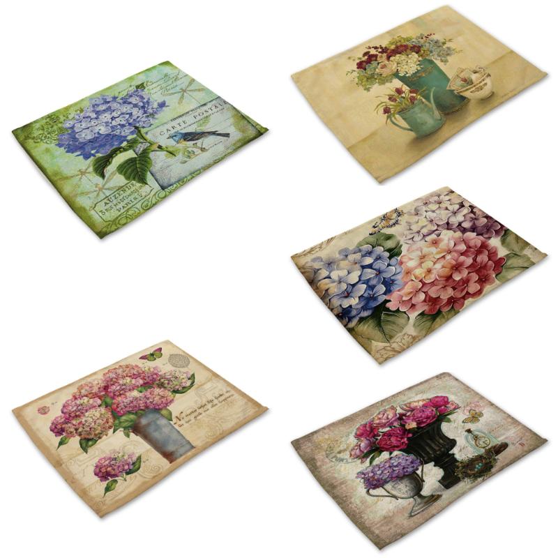 40x30cm Plant Flower Series Placemat Flax Table Mat Anti-scalding Pad DIY Home Kitchen Decoration Dining Accessories
40x30cm Plant Flower Series Placemat Flax Table Mat Anti-scalding Pad DIY Home Kitchen Decoration Dining Accessories