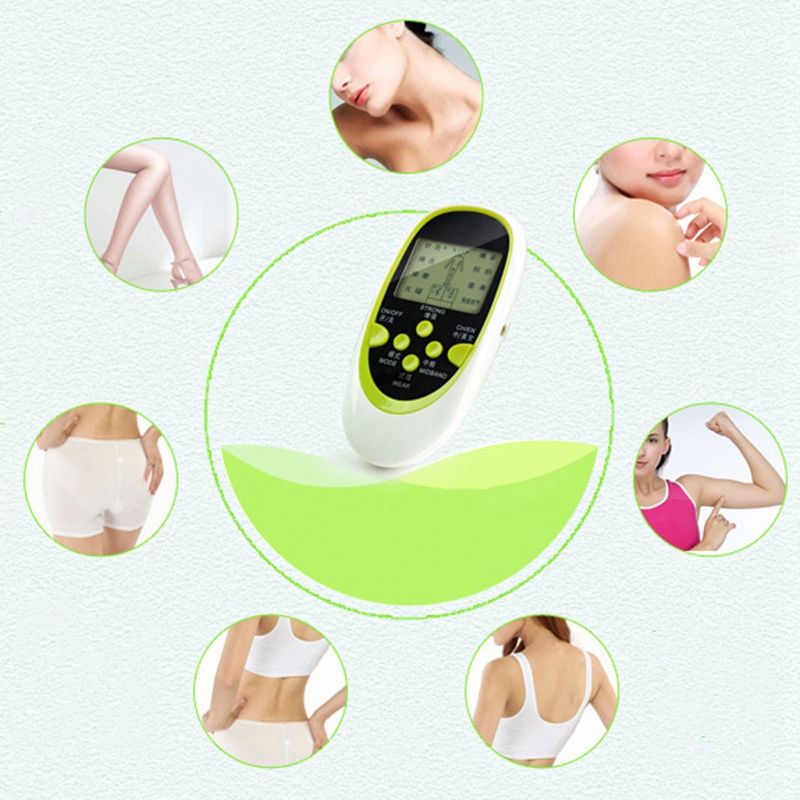 Body Massager Electric Stimulator Full Body Relax Pulse Tens Acupuncture Digital Therapy Machine 8 Pads For Back Neck Foot Leg