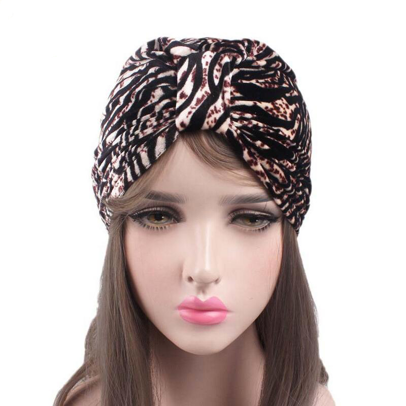 Fashion Women Hats Velvet Muslim Beanies Hats Leopard Turban Skullies Hair Accessory Bandana Hair Cover Chemotherapy Hat, Color 1
Fashion Women Hats Velvet Muslim Beanies Hats Leopard Turban Skullies Hair Accessory Bandana Hair Cover Chemotherapy Hat, Color 1