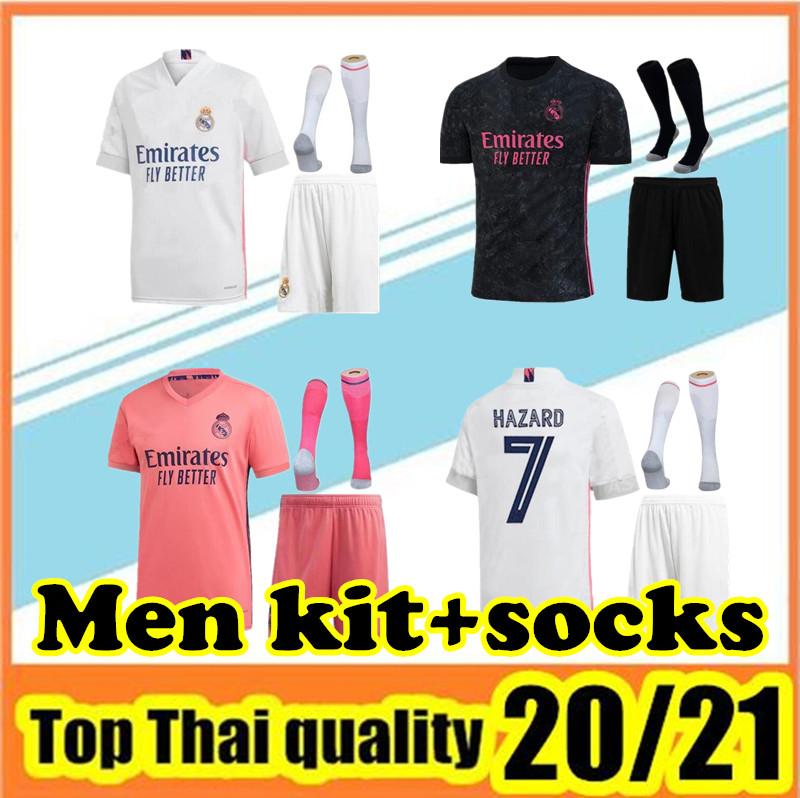 men kit +sock 20/21 Real Madrid MARIAN soccer jersey 2020 2021 BENZEMA SERGIO RAMOS MORATA ISCO ASENSIO BALE football jersey shirt, Black;yellow
men kit +sock 20/21 Real Madrid MARIAN soccer jersey 2020 2021 BENZEMA SERGIO RAMOS MORATA ISCO ASENSIO BALE football jersey shirt, Black;yellow