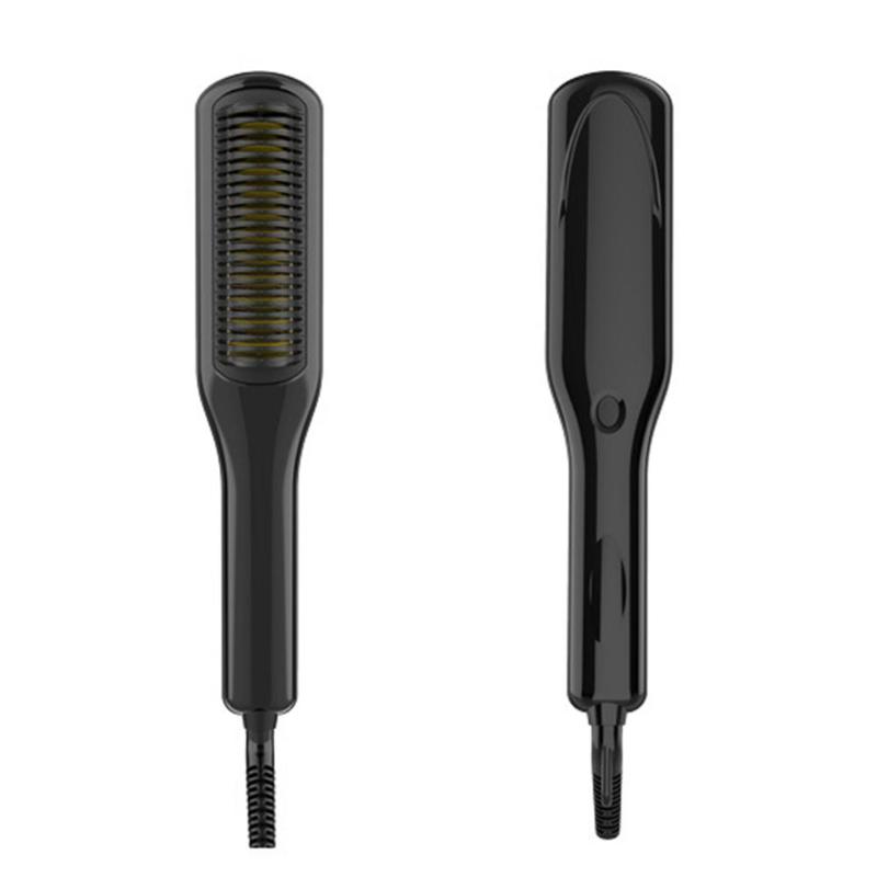New Hot Electric Men Quick Beard Comb LED Display Portable Women Hair Straightening Brush Wet And Dry Hair Tools
New Hot Electric Men Quick Beard Comb LED Display Portable Women Hair Straightening Brush Wet And Dry Hair Tools