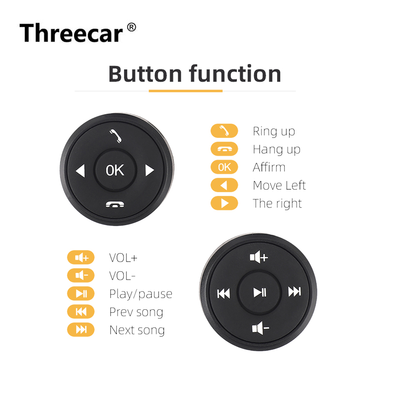 Universal Car Steering Wheel Remote Controller 10 Key Music Wireless DVD GPS Navigation Radio Remote Control Buttons
Universal Car Steering Wheel Remote Controller 10 Key Music Wireless DVD GPS Navigation Radio Remote Control Buttons