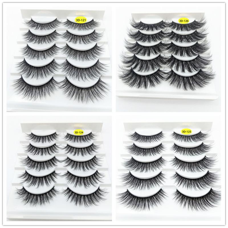 5 pairs 3D 100% mink lashes soft false eyelashes eye extension makeup set Cilios girl instantly become beautiful natural NEW2020
5 pairs 3D 100% mink lashes soft false eyelashes eye extension makeup set Cilios girl instantly become beautiful natural NEW2020