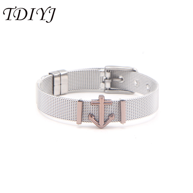 TDIYJ Stylish DIY Coffee Anchor Slide Charms with 10mm Stainless Steel Bracelets as Gift for Summer Holiday
TDIYJ Stylish DIY Coffee Anchor Slide Charms with 10mm Stainless Steel Bracelets as Gift for Summer Holiday
