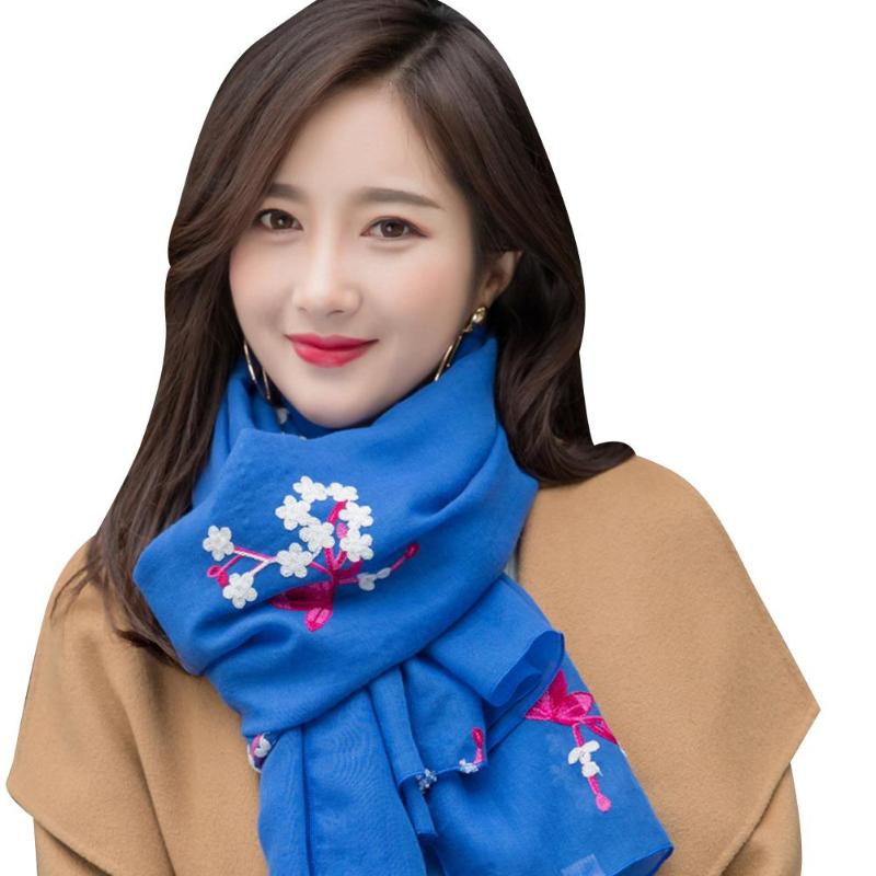 Women Ethnic Cotton Linen Embroidered Flower Scarf Soft Cover Up Cape Shawl Female Scarf Women Gift Beautiful Scarves
Women Ethnic Cotton Linen Embroidered Flower Scarf Soft Cover Up Cape Shawl Female Scarf Women Gift Beautiful Scarves