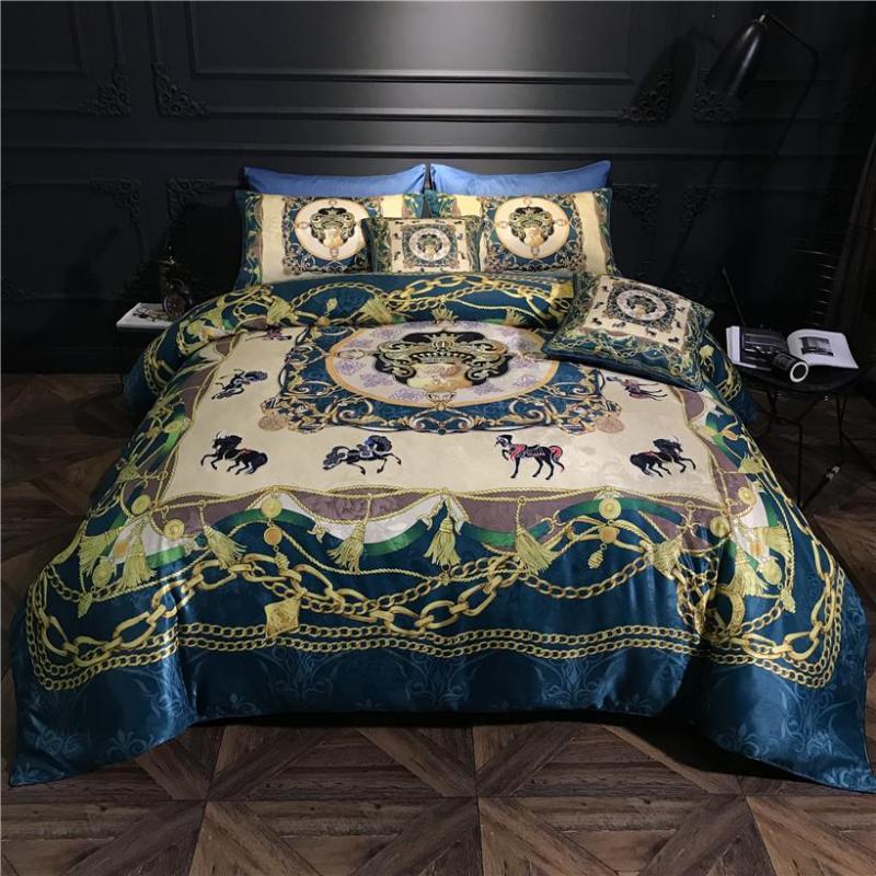 Bedding Sets 42 Egyptian Cotton Silky Set Queen King Size 6Pieces Quilt/Duvet Cover Bedsheet Pillowcase, Color 1
Bedding Sets 42 Egyptian Cotton Silky Set Queen King Size 6Pieces Quilt/Duvet Cover Bedsheet Pillowcase, Color 1