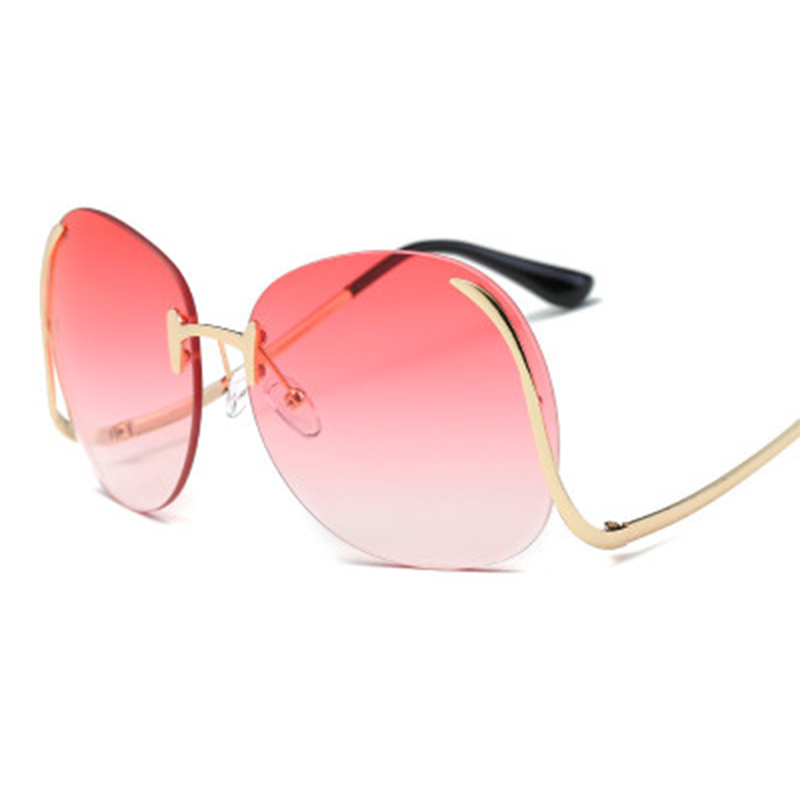 Sunglasses Luxury Frameless Ocean Bent Leg Square Sun Glasses Metal Color Brand Design 2021 Feminino UV400
Sunglasses Luxury Frameless Ocean Bent Leg Square Sun Glasses Metal Color Brand Design 2021 Feminino UV400