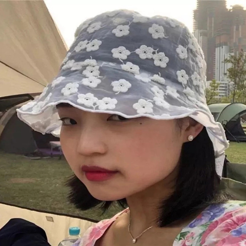 Female Beret Sun Protection Flower Hollow Lace Hat Summer Fashion Breathable Thin Fisherman Schoolmate Party Gift Black White
Female Beret Sun Protection Flower Hollow Lace Hat Summer Fashion Breathable Thin Fisherman Schoolmate Party Gift Black White