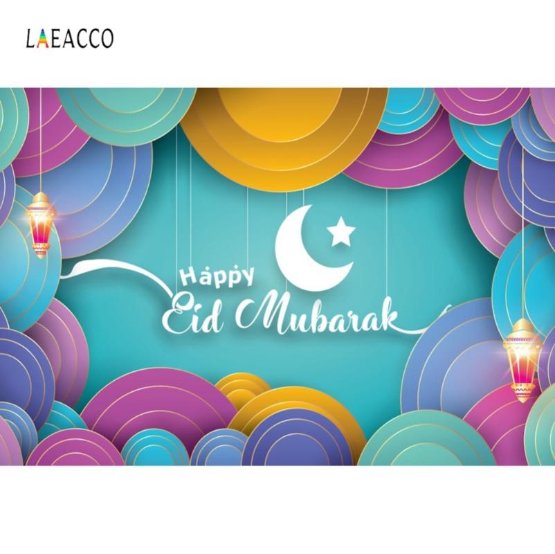 Laeacco Happy EID Festivals Moon Star Cartoon Mubarak Ramdan Muslin Party Poster Portrait Photography Backgrounds Photo Studio
Laeacco Happy EID Festivals Moon Star Cartoon Mubarak Ramdan Muslin Party Poster Portrait Photography Backgrounds Photo Studio