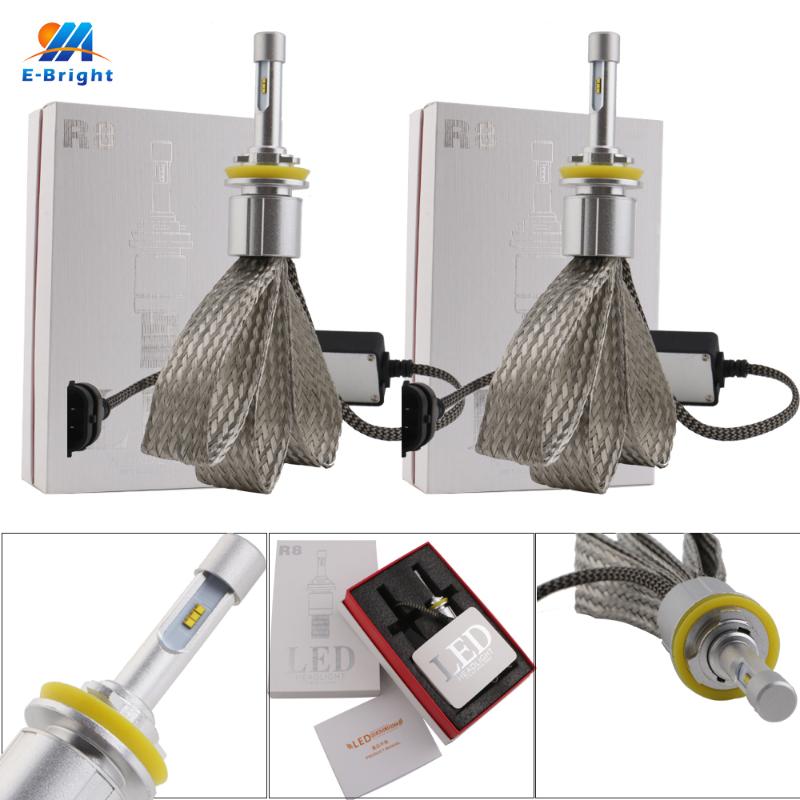 YM E-Bright 2 PCS LED Car Headlight Bulbs H1 H3 H7 H8 H11 9005 9006 H4 40W 12V 24V 4800Lm 6000K Auto LED Bulb
YM E-Bright 2 PCS LED Car Headlight Bulbs H1 H3 H7 H8 H11 9005 9006 H4 40W 12V 24V 4800Lm 6000K Auto LED Bulb