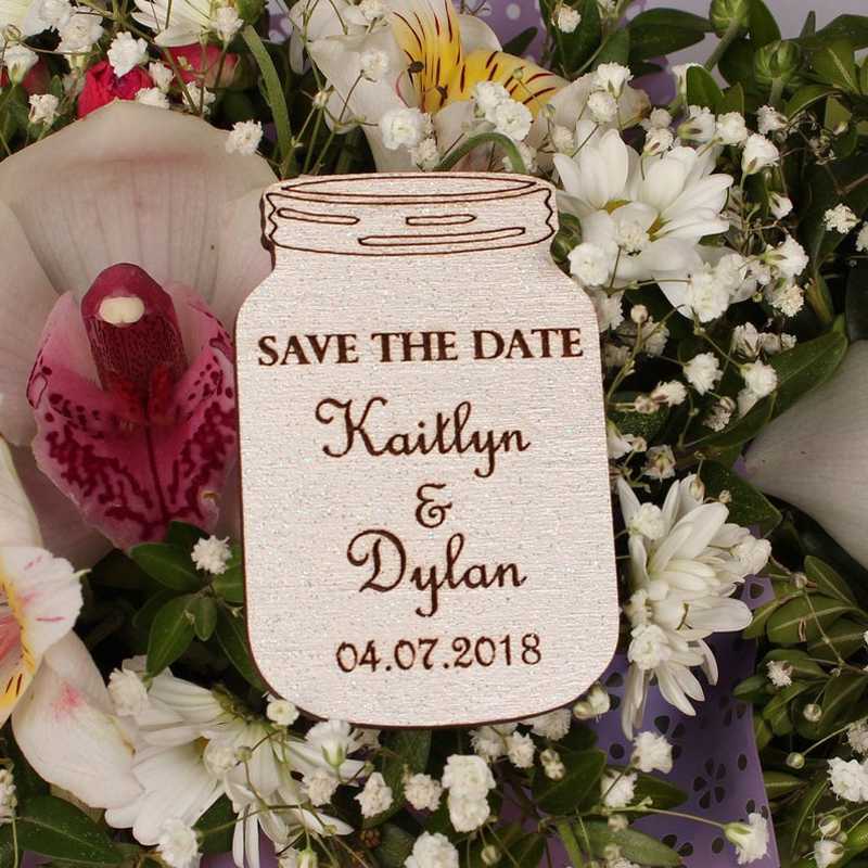 Wooden Save the date mason jar magnet, Save the date magnet,Wood ,Wedding gift for guests
Wooden Save the date mason jar magnet, Save the date magnet,Wood ,Wedding gift for guests
