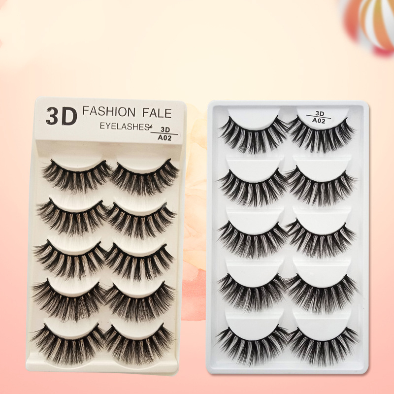 5 Pairs Natural False Eyelashes Handmade Soft Long Thick Black Crisscross Eye Lashes Professional Eyelash Extension Tool
5 Pairs Natural False Eyelashes Handmade Soft Long Thick Black Crisscross Eye Lashes Professional Eyelash Extension Tool