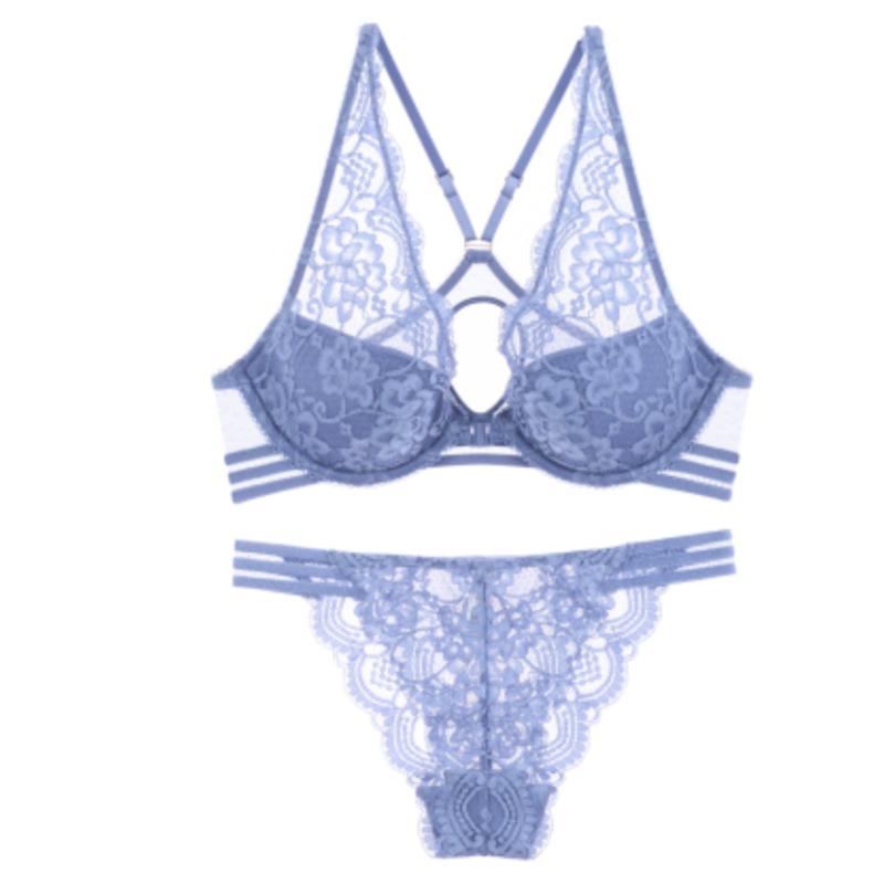 Hollow out front button full lace women fashion underwear suits deep-v neck Y-line Straps young ladies push-up sexy bra Panties, Black
Hollow out front button full lace women fashion underwear suits deep-v neck Y-line Straps young ladies push-up sexy bra Panties, Black