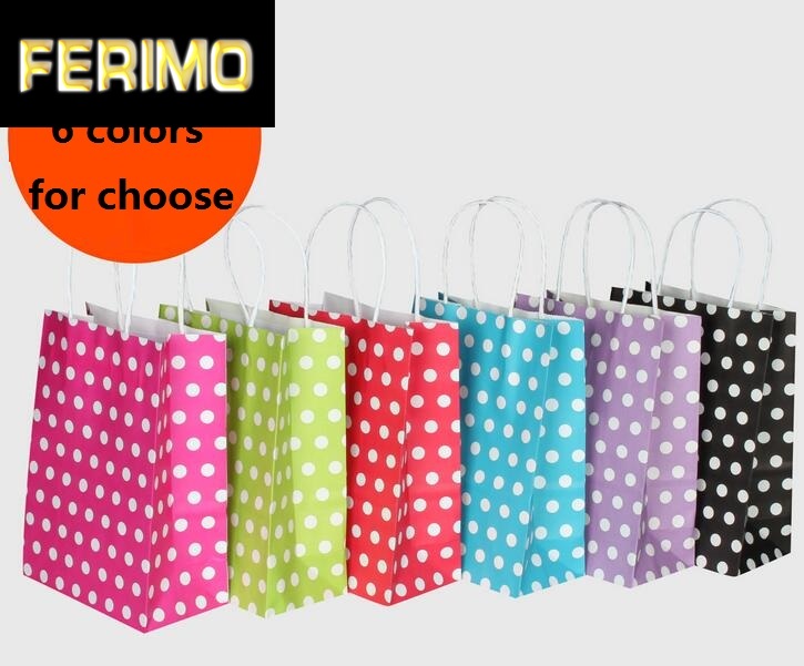 10pcs/lot Dot Colorful Paper Gift Bag With Handles 21*15*8cm Gift Packing Bags DIY Multifunction Shopping Bags Party Supplies
10pcs/lot Dot Colorful Paper Gift Bag With Handles 21*15*8cm Gift Packing Bags DIY Multifunction Shopping Bags Party Supplies
