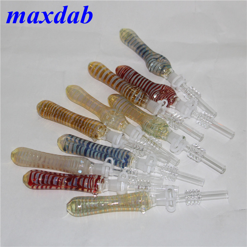 Smoke Nectar Collector Kit with Quartz Tips Dab Straw Oil Rigs Silicone Smoking Pipe glass pipes
Smoke Nectar Collector Kit with Quartz Tips Dab Straw Oil Rigs Silicone Smoking Pipe glass pipes