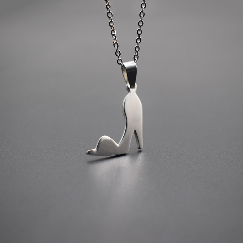 Elfin New High Heels Shape Necklaces Trendy Style Stainless Steel High Heels Pendant Necklaces Women Jewellery
Elfin New High Heels Shape Necklaces Trendy Style Stainless Steel High Heels Pendant Necklaces Women Jewellery