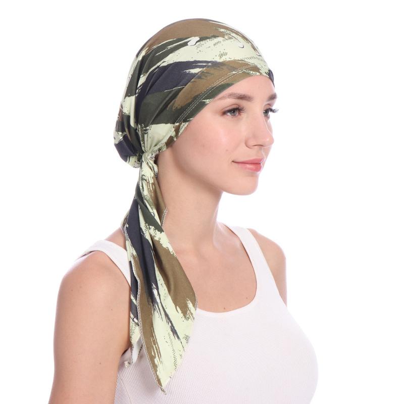 2020 New Fashion Women Lady Flower Long Tail Head Scarf Wrap Turban Muslim Bandana Chemo Cap Dropshipping, Army green
2020 New Fashion Women Lady Flower Long Tail Head Scarf Wrap Turban Muslim Bandana Chemo Cap Dropshipping, Army green