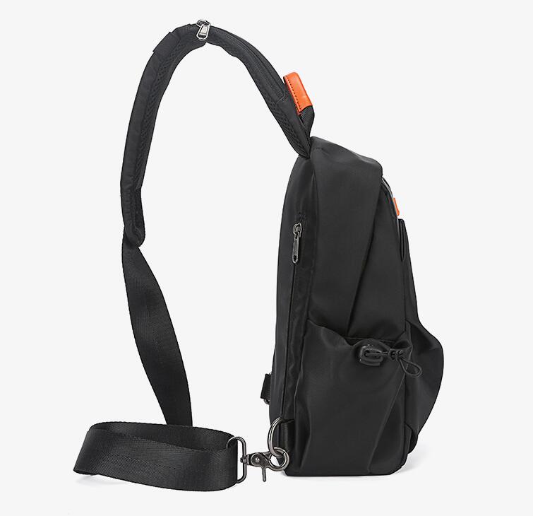 HBP Men Chest Bag Casual Gentlaman Shoulder Bags Plain Large Capacity Boy Travel Bag Fashion Trip Handbags