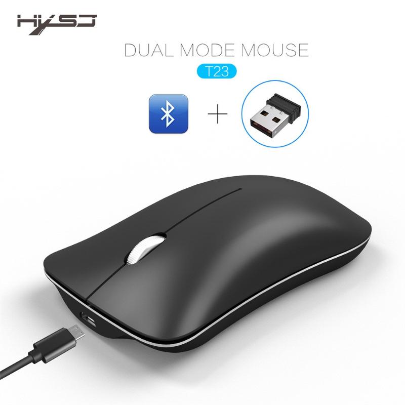 HXSJ Rechargeable Wireless BT4.0 USB Dual Mode Gaming Mouse Mice Pc Desktop Office Entertainment Laptop Accessories
HXSJ Rechargeable Wireless BT4.0 USB Dual Mode Gaming Mouse Mice Pc Desktop Office Entertainment Laptop Accessories