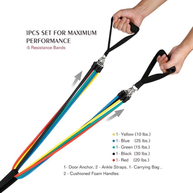 11pcs Resistance Band Natural Latex Belt Stretch Band Strap Accessories Elastic Gym Yoga Fitness Training Equipment DropShipping
11pcs Resistance Band Natural Latex Belt Stretch Band Strap Accessories Elastic Gym Yoga Fitness Training Equipment DropShipping