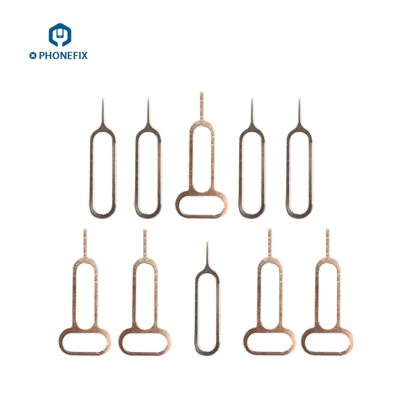 PHONEFIX 10PCS SIM Card Pin Phone SIM Card Eject Tool for Repair Smart Phone Pin Key Mobile Opener
PHONEFIX 10PCS SIM Card Pin Phone SIM Card Eject Tool for Repair Smart Phone Pin Key Mobile Opener