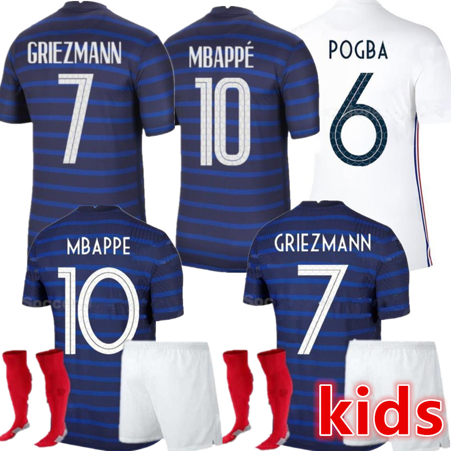 2020 Camiseta de fútbol de francia 2021 euro cup france football shirt MBAPPE POGBA GRIEZMANN KANTE HERNANDEZ VARANE GIROUD THAUVIN RABIOT s, Kids
2020 Camiseta de fútbol de francia 2021 euro cup france football shirt MBAPPE POGBA GRIEZMANN KANTE HERNANDEZ VARANE GIROUD THAUVIN RABIOT s, Kids
