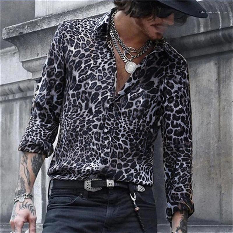 T Shirts Fashion Leopard Long Sleeve Lapel Neck Holiday Shirts Mens Designer Clothing 2020 New Designers, White
T Shirts Fashion Leopard Long Sleeve Lapel Neck Holiday Shirts Mens Designer Clothing 2020 New Designers, White