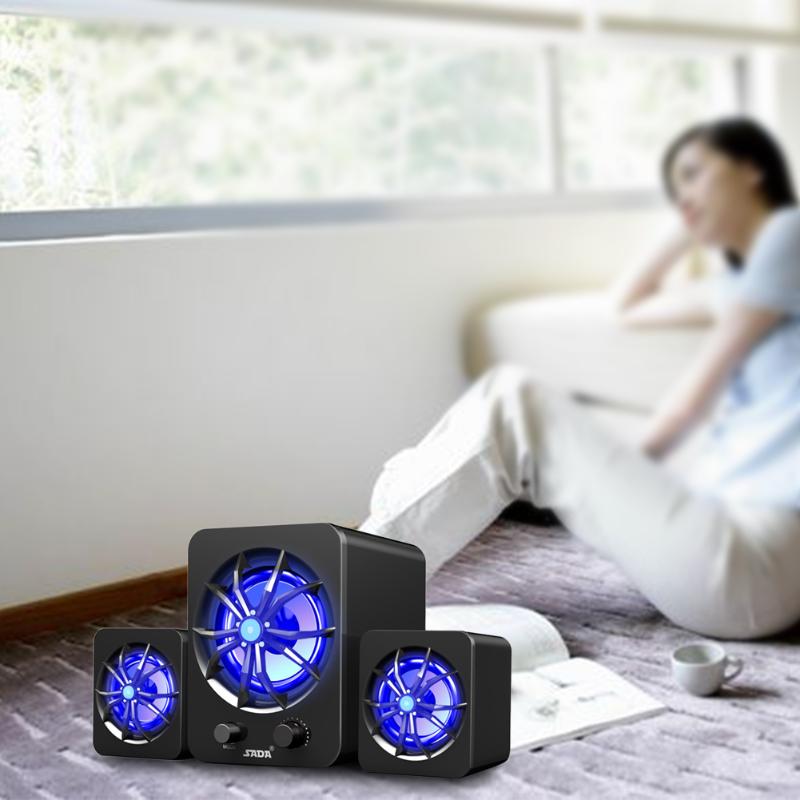 Plastic Multifunctional Subwoofer Stereo Laptop Colorful LED USB Wired Home Computer Desktop Speaker Set Music Player Bass
Plastic Multifunctional Subwoofer Stereo Laptop Colorful LED USB Wired Home Computer Desktop Speaker Set Music Player Bass