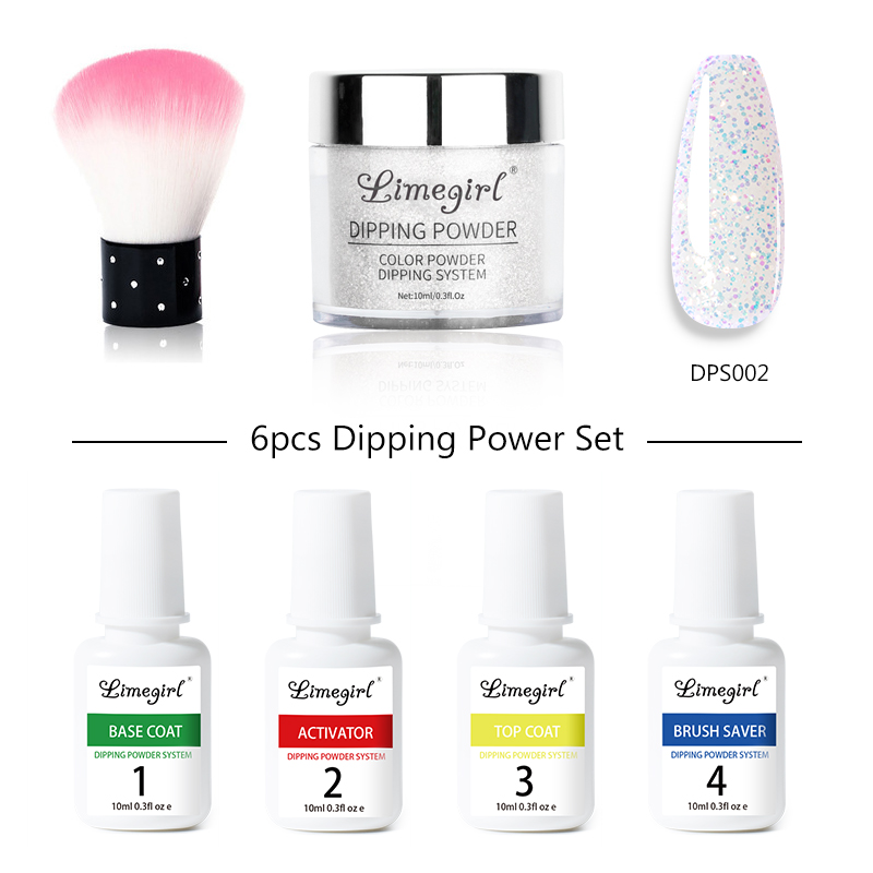 Limegirl 6pcs/set Dipping Nail Glitter Powder Kits Gradient French Nail Powder Colorful Natural Dry Pigment No Need Cured Lamp
Limegirl 6pcs/set Dipping Nail Glitter Powder Kits Gradient French Nail Powder Colorful Natural Dry Pigment No Need Cured Lamp
